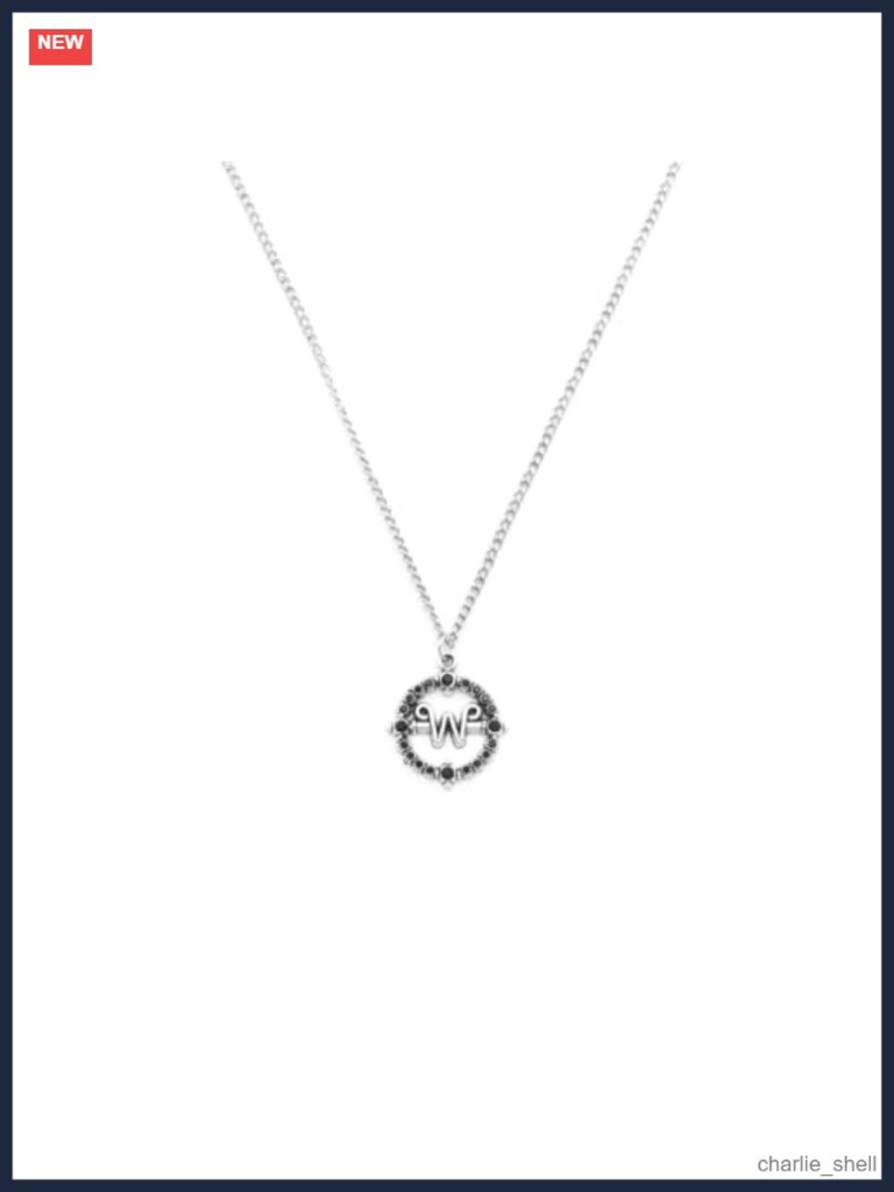 Addams Family Pendant Necklace Zinc Alloy Cosplay Costume Jewelry Gift